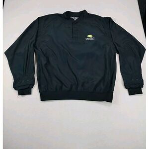 Zero Restriction Wind Breaker Men's XL Black Golf Genuity Doral‎ Championship